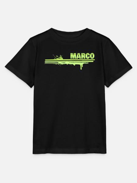 Malerei Marco - Stanley/Stella Kinder T-Shirt MINI CREATOR - Schwarz