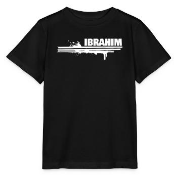 Painting Ibrahim - Stanley/Stella MINI CREATOR Kids’ T-Shirt - black - Front - Mikhail (115cm)