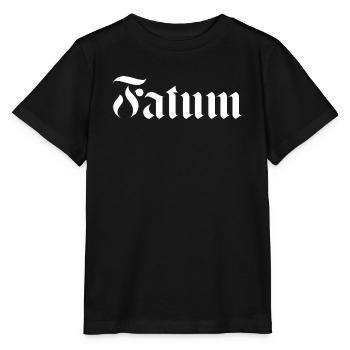 Gotische Falum-Kalligraphie-Tattoos - Stanley/Stella Kinder T-Shirt MINI CREATOR  - Schwarz - Vorne - Mikhail (115cm)