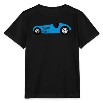 race car - Stanley/Stella MINI CREATOR Kids’ T-Shirt - black - Front - Mikhail (115cm)