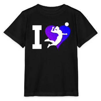 Men's Volleyball Volleyball Volleyball - Stanley/Stella MINI CREATOR Kids’ T-Shirt - black - Front - Mikhail (115cm)