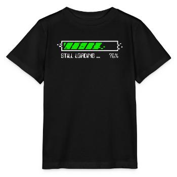 Noch lädend – Patience Gamer - BLC - Stanley/Stella Kinder T-Shirt MINI CREATOR  - Schwarz - Vorne - Mikhail (115cm)