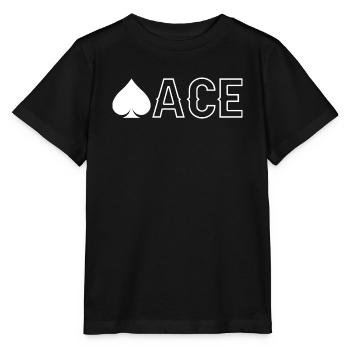 Jeu de cartes de pique - T-shirt bio MINI CREATOR Stanley/Stella Enfant - noir - Devant - Mikhail (115cm)