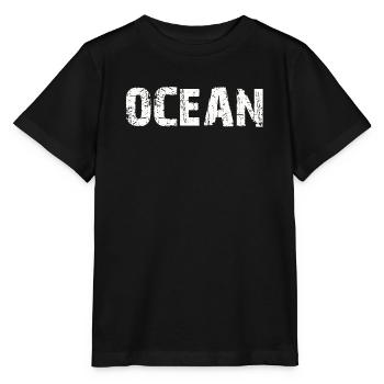 Océan - T-shirt bio MINI CREATOR Stanley/Stella Enfant - noir - Devant - Mikhail (115cm)