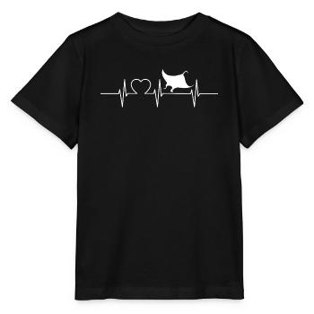 Raies Manta Raies - T-shirt bio MINI CREATOR Stanley/Stella Enfant - noir - Devant - Mikhail (115cm)