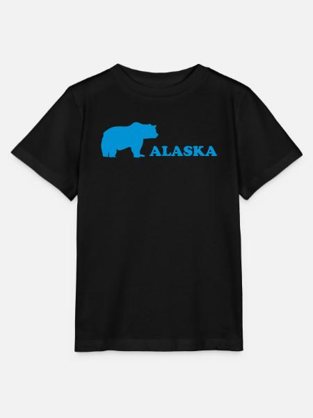 alaska - Bär - Bären - Stanley/Stella Kinder T-Shirt MINI CREATOR - Schwarz