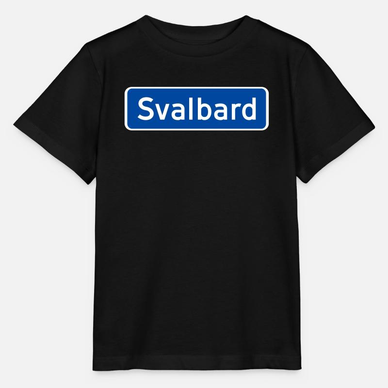 Svalbard - T-shirt bio MINI CREATOR Stanley/Stella Enfant - noir
