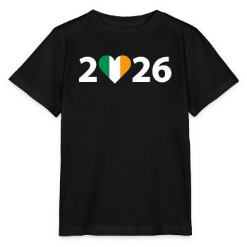 I love Ireland 2026, holidays in Ireland 2026 - Stanley/Stella MINI CREATOR Kids’ T-Shirt - black - Front - Mikhail (115cm)