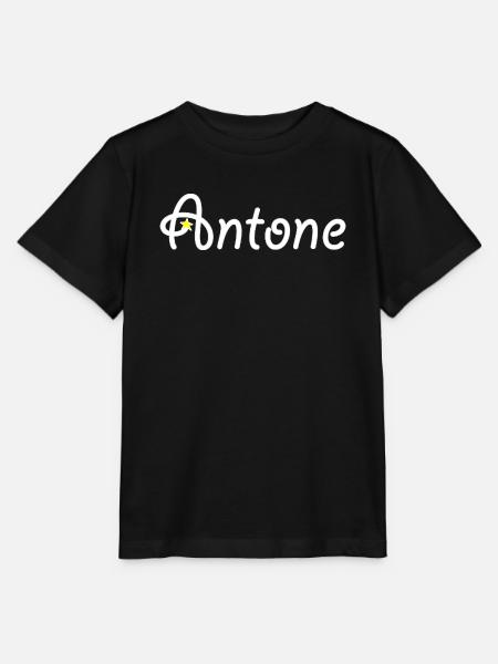 Antone - Stanley/Stella Kinder T-Shirt MINI CREATOR - Schwarz