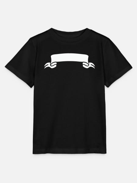 banderole - Stanley/Stella Kinder T-Shirt MINI CREATOR - Schwarz