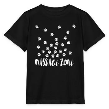 Massage Zone - Stanley/Stella Kinder T-Shirt MINI CREATOR  - Schwarz - Vorne - Mikhail (115cm)