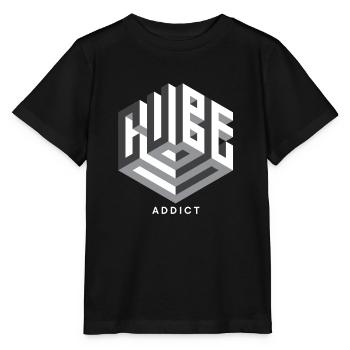 Cube sucht Speedcubing - Stanley/Stella Kinder T-Shirt MINI CREATOR  - Schwarz - Vorne - Mikhail (115cm)