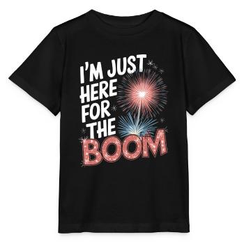 Pyrotechniker Feuerwerk Pyrotechnik - Stanley/Stella Kinder T-Shirt MINI CREATOR  - Schwarz - Vorne - Mikhail (115cm)