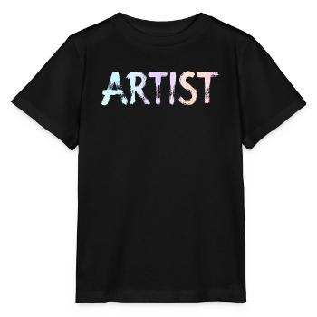 Künstler - Stanley/Stella Kinder T-Shirt MINI CREATOR  - Schwarz - Vorne - Mikhail (115cm)