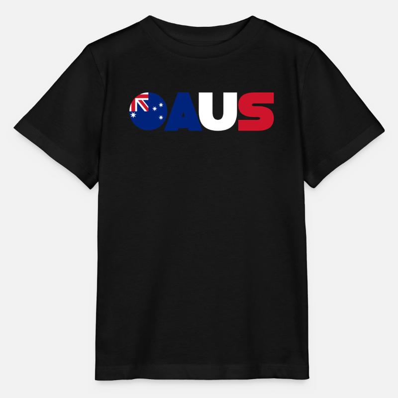 Australien - Stanley/Stella Kinder T-Shirt MINI CREATOR  - Schwarz