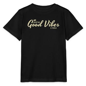 Vibes - Stanley/Stella Kinder T-Shirt MINI CREATOR  - Schwarz - Vorne - Mikhail (115cm)