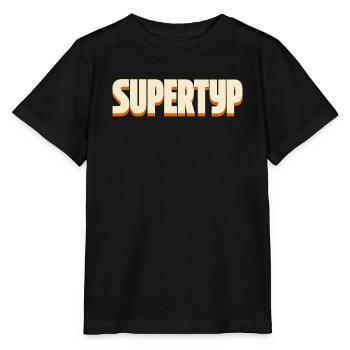 Supertype – Statement Design - Stanley/Stella MINI CREATOR Kids’ T-Shirt - black - Front - Mikhail (115cm)