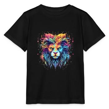 King Leon - Stanley/Stella Kinder T-Shirt MINI CREATOR  - Schwarz - Vorne - Mikhail (115cm)