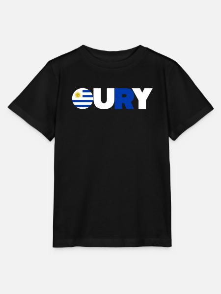 Uruguay - Stanley/Stella Kinder T-Shirt MINI CREATOR - Schwarz