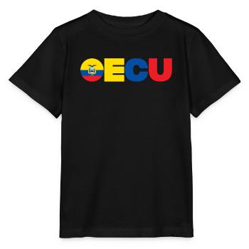 Équateur - T-shirt bio MINI CREATOR Stanley/Stella Enfant - noir - Devant - Mikhail (115cm)