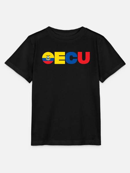 Ecuador - Stanley/Stella Kinder T-Shirt MINI CREATOR  - Schwarz