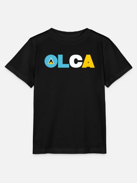 Saint Lucia - Stanley/Stella Kinder T-Shirt MINI CREATOR - Schwarz