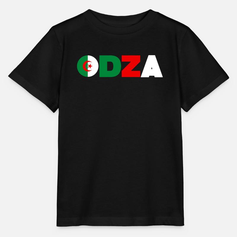 Algerien - Stanley/Stella Kinder T-Shirt MINI CREATOR  - Schwarz