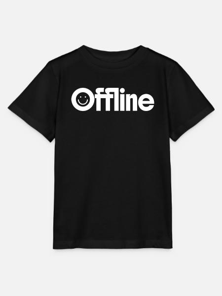 offline - Stanley/Stella Kinder T-Shirt MINI CREATOR  - Schwarz