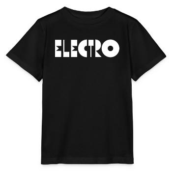 Electro music - Stanley/Stella MINI CREATOR Kids’ T-Shirt - black - Front - Mikhail (115cm)