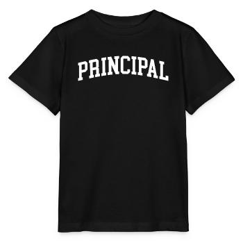 Principal of the Minimalist School - Stanley/Stella MINI CREATOR Kids’ T-Shirt - black - Front - Mikhail (115cm)