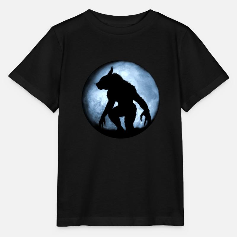 Loup-garou - T-shirt bio MINI CREATOR Stanley/Stella Enfant - noir
