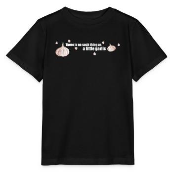 Il n’y a pas d’ail - T-shirt bio MINI CREATOR Stanley/Stella Enfant - noir - Devant - Mikhail (115cm)