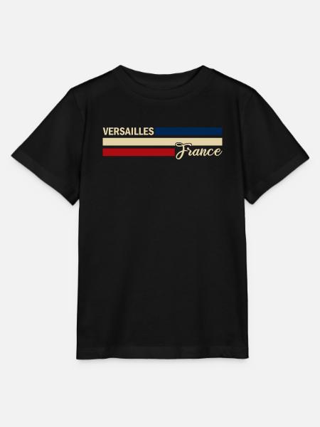 France - Versailles - Frankreich - Flagge - Stanley/Stella Kinder T-Shirt MINI CREATOR - Schwarz