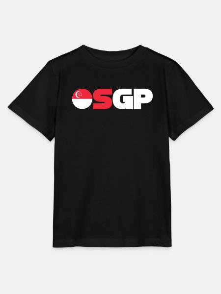Singapur - Stanley/Stella Kinder T-Shirt MINI CREATOR - Schwarz