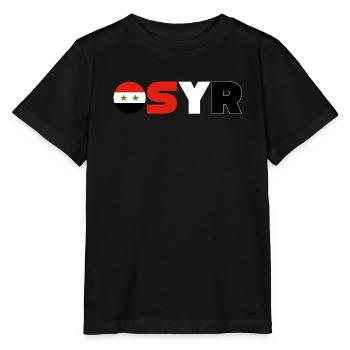 Syria - Stanley/Stella MINI CREATOR Kids’ T-Shirt - black - Front - Mikhail (115cm)