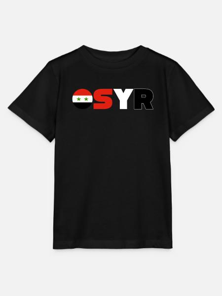 Syrien - Stanley/Stella Kinder T-Shirt MINI CREATOR  - Schwarz