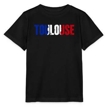 Toulouse, France - Stanley/Stella MINI CREATOR Kids’ T-Shirt - black - Front - Mikhail (115cm)