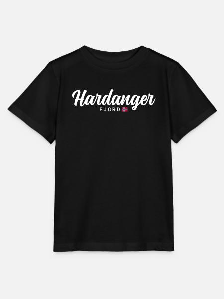 Hardanger Fjord - Stanley/Stella Kinder T-Shirt MINI CREATOR - Schwarz