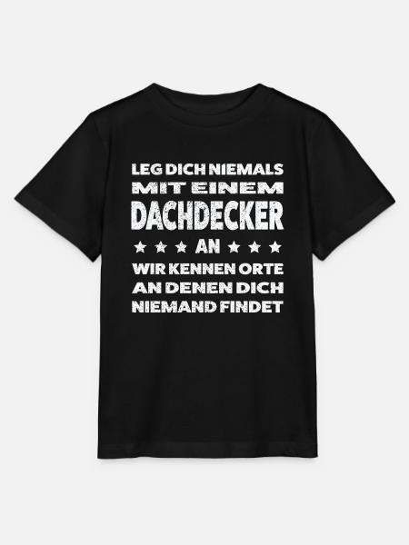 Dachdecker Beruf Dachdeckerei Geschenk - Stanley/Stella Kinder T-Shirt MINI CREATOR  - Schwarz