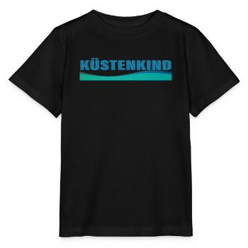 KÜSTENKIND - Stanley/Stella Kinder T-Shirt MINI CREATOR  - Schwarz - Vorne - Mikhail (115cm)
