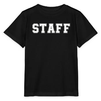 Personnel - T-shirt bio MINI CREATOR Stanley/Stella Enfant - noir - Devant - Mikhail (115cm)