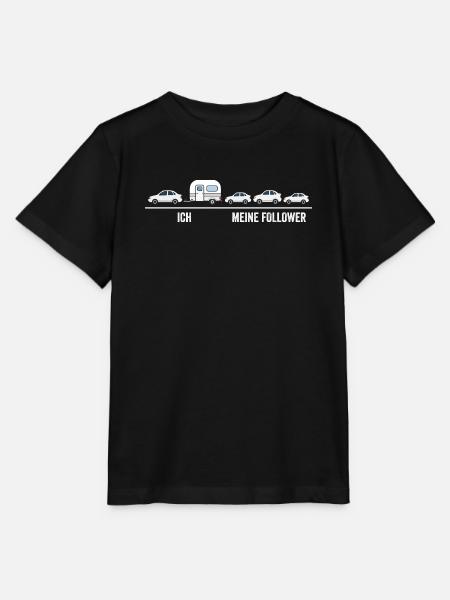 Ich meine Follower Karawane - Stanley/Stella Kinder T-Shirt MINI CREATOR - Schwarz