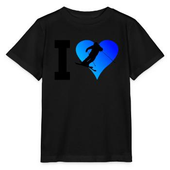 Ski Freestyle Ski Jumping Women Slopestyle - Stanley/Stella MINI CREATOR Kids’ T-Shirt - black - Front - Mikhail (115cm)