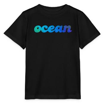 Océan Océan Eau de mer Atlantique Pacifique Quota - T-shirt bio MINI CREATOR Stanley/Stella Enfant - noir - Devant - Mikhail (115cm)