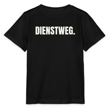 Dienstweg - Beamter Verwaltung Amt Spruch - Stanley/Stella Kinder T-Shirt MINI CREATOR  - Schwarz - Vorne - Mikhail (115cm)