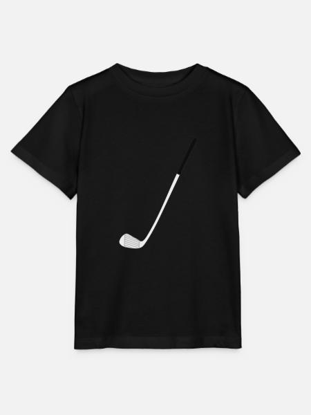 Golfschläger - Geschenk - Stanley/Stella Kinder T-Shirt MINI CREATOR - Schwarz