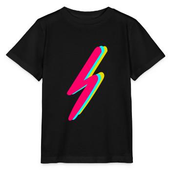 Blitz - Stanley/Stella Kinder T-Shirt MINI CREATOR  - Schwarz - Vorne - Mikhail (115cm)