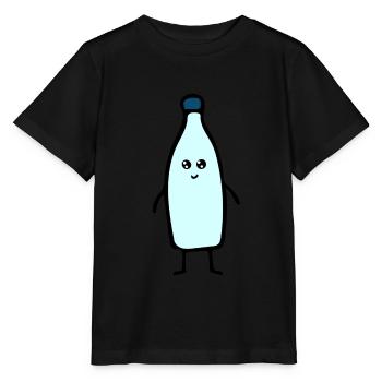 Flasche - Stanley/Stella Kinder T-Shirt MINI CREATOR  - Schwarz - Vorne - Mikhail (115cm)