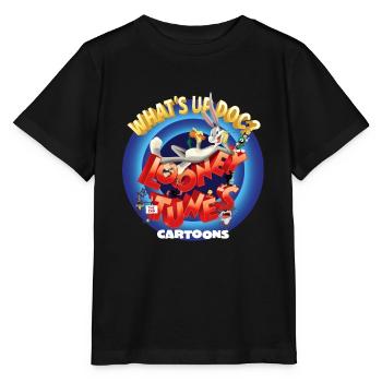 Looney Tunes Cartoons - Stanley/Stella MINI CREATOR Kids’ T-Shirt - black - Front - Mikhail (115cm)