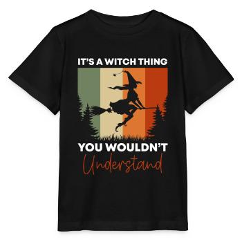 Sorcière Wicca Magic Walpurgis Night - T-shirt bio MINI CREATOR Stanley/Stella Enfant - noir - Devant - Mikhail (115cm)